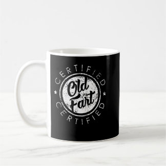 Zertifizierte Alte Furz Funny Retirement Geschenk Kaffeetasse
