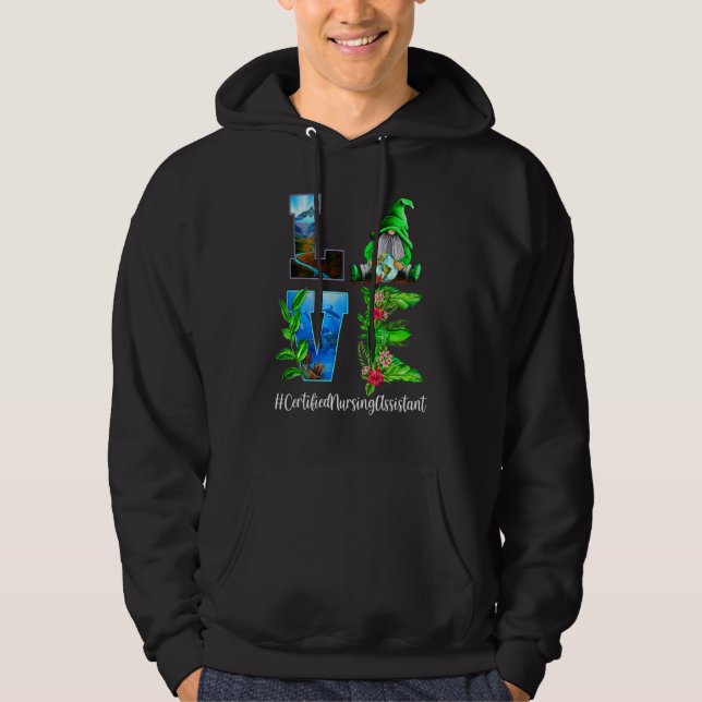 Zertifizierte Assistant Liebe World Earth Day G Hoodie (Vorderseite)