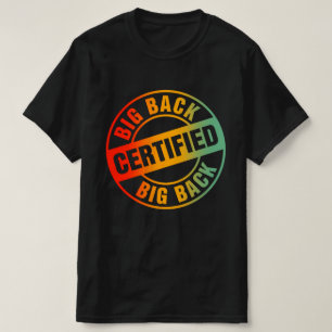 Zertifizierte Big Back T-Shirt