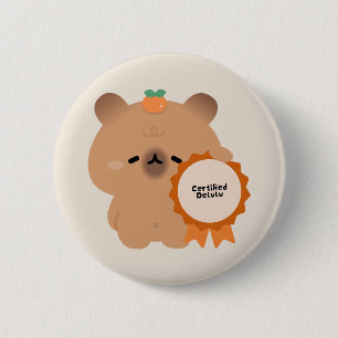 Zertifizierte Delulu-Kapybara Button
