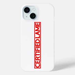 Zertifizierte Lame-Briefmarke Case-Mate iPhone Hülle