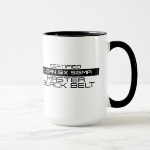 Zertifizierte Master Black Belt Coffee Tasse