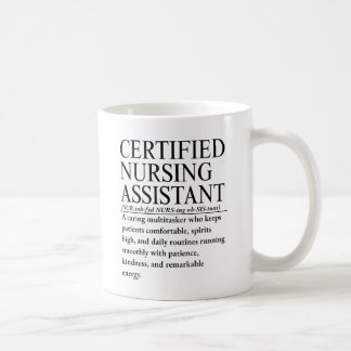 Zertifizierte Pflegehelferin Kaffeetasse