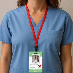 Zertifizierte Pflegekraft für häusliche Krankenpfl Ausweis