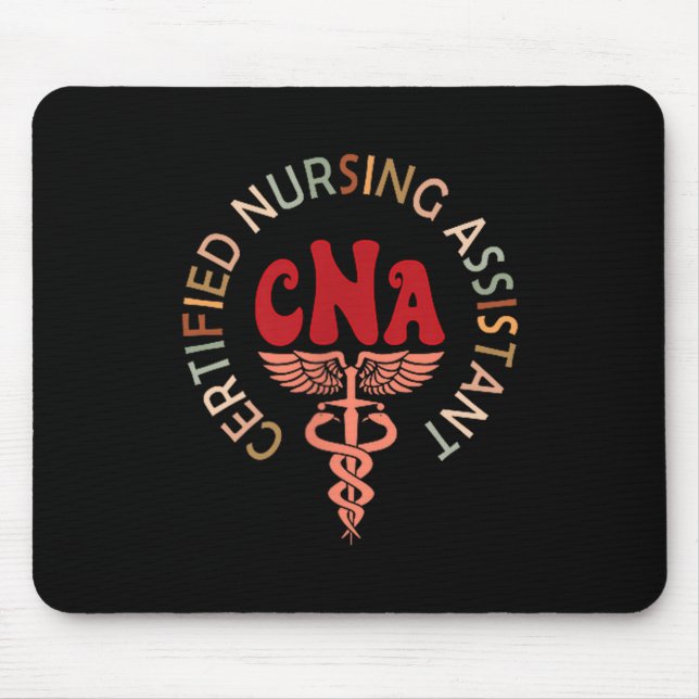 Zertifizierte Pflegekraft Istant Certified Nursing Mousepad (Vorne)