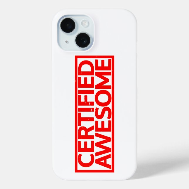 Zertifizierte Phantastische Briefmarke Case-Mate iPhone Hülle (Rückseite)