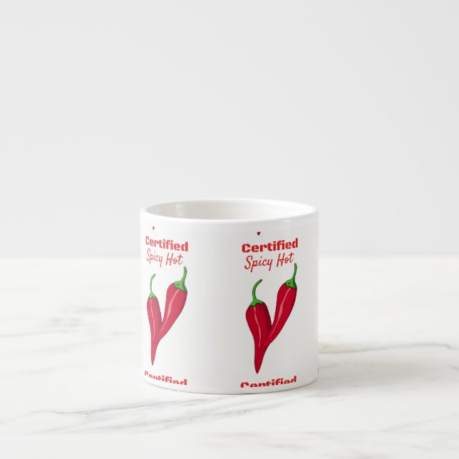 Zertifizierte scharfe Spikes Hot Thunder_Cove Espressotasse (Vorderseite)