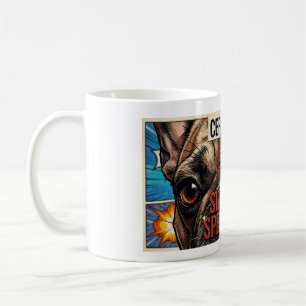 Zertifizierte Seitenblick-Spezialistin Lustiger Fr Kaffeetasse