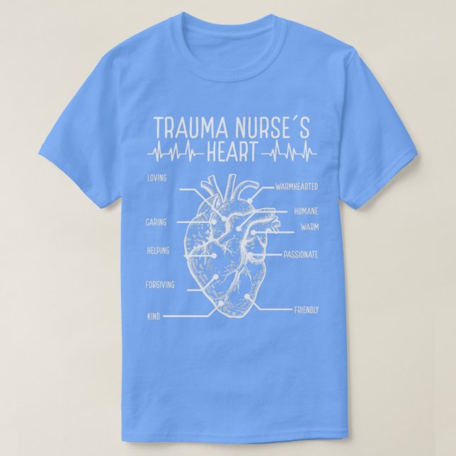 Zertifizierte Trauma Nurse Trauma Nursing Essentia T-Shirt (Design vorne)