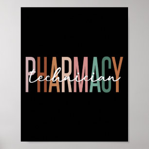 Zertifizierter Apothekentechniker Pharmazeutischer Poster