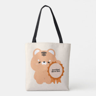 Zertifizierter ausgebrannter Tiger Tasche