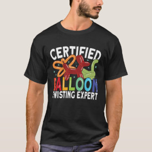 Zertifizierter Ballonverdreher-Experte Ballontier T-Shirt