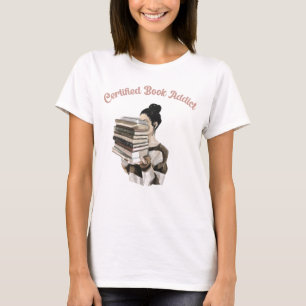 Zertifizierter Buchsüchtiger T-Shirt