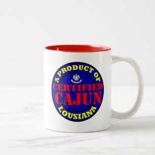 ZERTIFIZIERTER CAJUN ZWEIFARBIGE TASSE