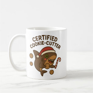 Zertifizierter Cookie-Cutter-Lustiger-Weihnachts-H Kaffeetasse