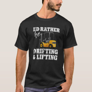 zertifizierter Gabelstapler für Antriebs- und Hubl T-Shirt