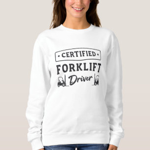 Zertifizierter Gabelstapler Sweatshirt