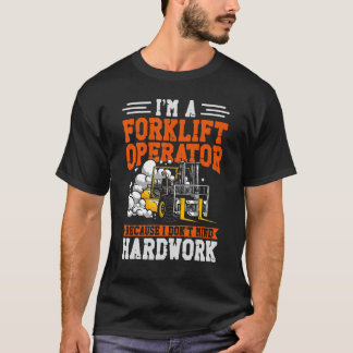 Zertifizierter Gabelstaplerbetreiber Vintag bin ic T-Shirt
