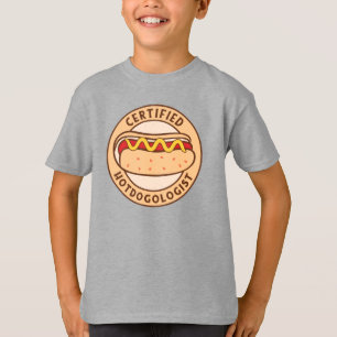 Zertifizierter Hotdogologe Funny Hot Dog Lover T-Shirt