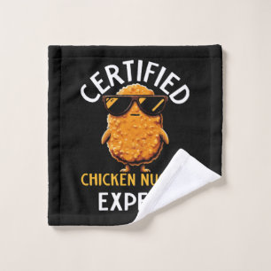 Zertifizierter Hühnchen-Nugget-Experte Waschlappen