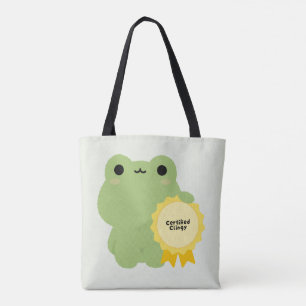 Zertifizierter klammernder Frosch Tasche