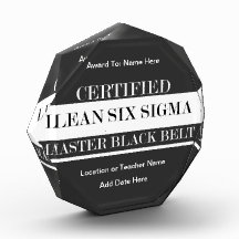 Zertifizierter Lean Six Sigma Master Black Gelt