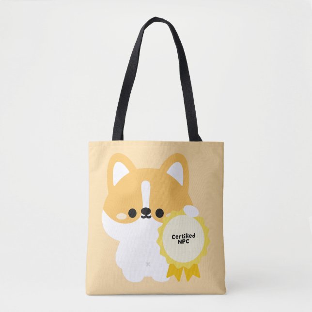 Zertifizierter NPC Corgi Tasche (Vorderseite)
