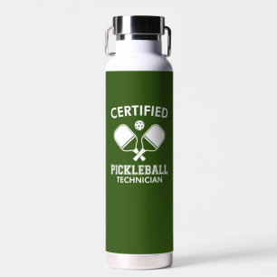 Zertifizierter Pickleball-Techniker Trinkflasche
