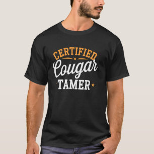 Zertifizierter Puma-Tamer Lustige Puma-Beziehung D T-Shirt