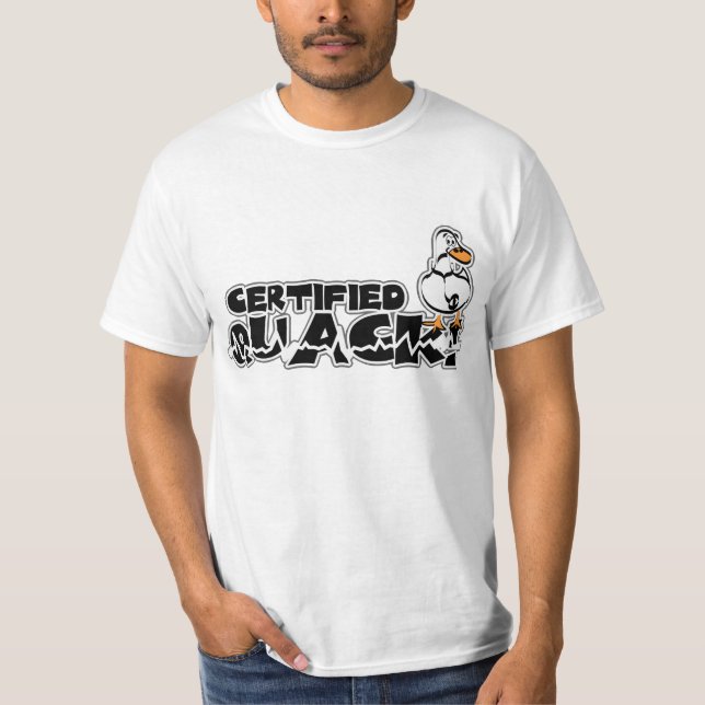 zertifizierter Quackenente T-Shirt (Vorderseite)