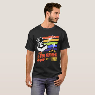 Zertifizierter Retro-Gamer – Mehr Pixel bitte Vint T-Shirt