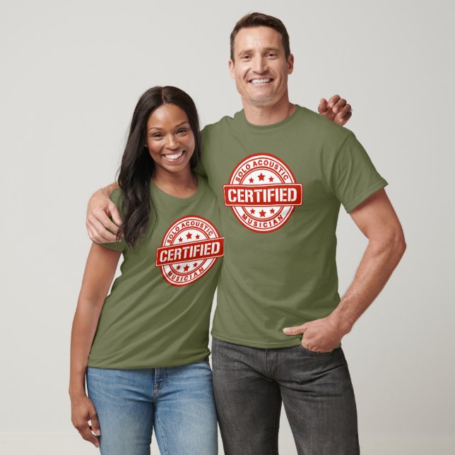 Zertifizierter SAM Emblem-T - Shirt (dunkle Farben (Unisex)