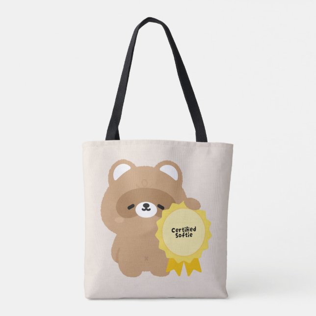 Zertifizierter Softie Biber Tasche (Rückseite)