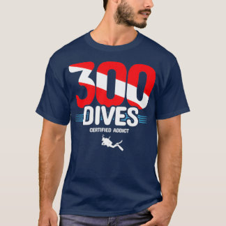Zertifizierter Taucher 300 Taucher Scuba Diver S T-Shirt
