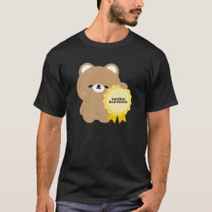 Zertifizierter Überdenker Braunbär T-Shirt