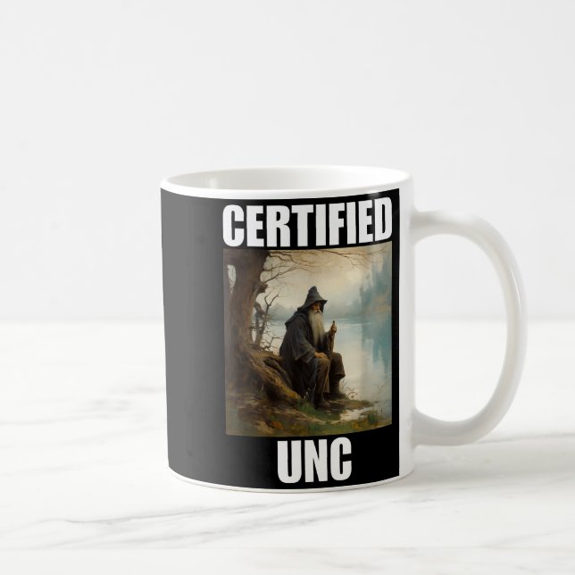 Zertifizierter UNC-Status Kaffeetasse (Rechts)