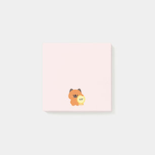 Zertifizierter ungeschickter deutscher Schäferhund Post-it Klebezettel