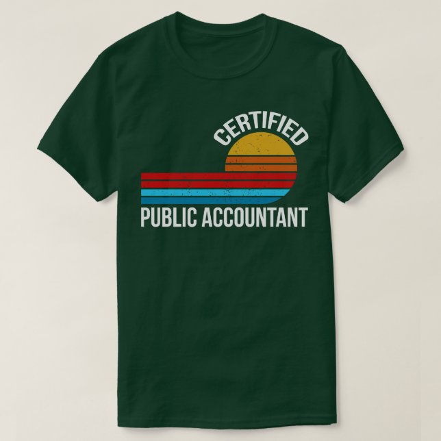 Zertifizierter Wirtschaftsprüfer 2 T-Shirt (Design vorne)