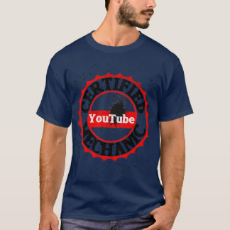 Zertifizierter YouTube-Mechanismus T-Shirt
