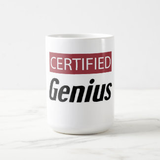 Zertifiziertes Genie Kaffeetasse