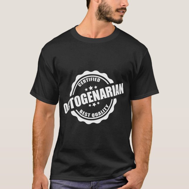 Zertifiziertes Geschenk für Elderlies T- T-Shirt (Vorderseite)
