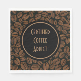 Zertifiziertes Kaffeedokument Serviette