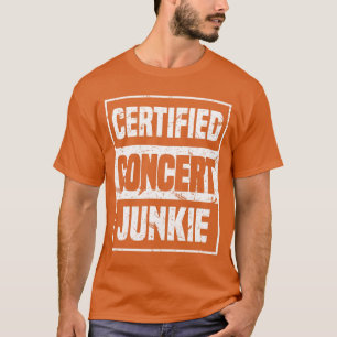 Zertifiziertes Konzert-Junkie-Konzert-Outfit Pop-M T-Shirt