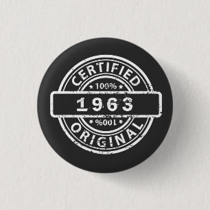 Zertifiziertes Original benutzerdefinierbar Button