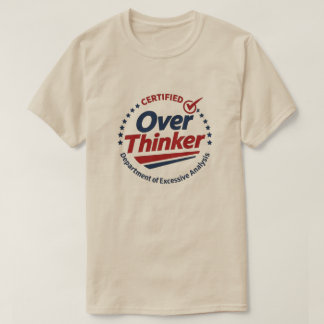 Zertifiziertes Über-Denker-Funny-Grafik-T-Shirt | T-Shirt