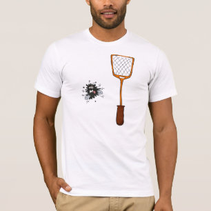 Zertretene Fliege und Fliegenklatsche Toter Käfer  T-Shirt