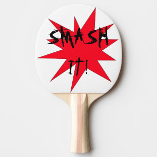"Zertrümmern es!" Klingeln Pong/Tischtennis-Padde Tischtennis Schläger
