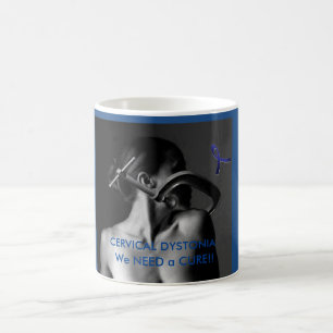 Zervikale Dystonie-Bewusstseins-Tasse Kaffeetasse