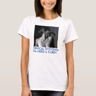 Zervikales Dystonie-Bewusstseins-Shirt T-Shirt