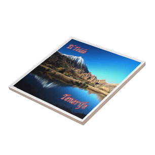 zES006 EL TEIDE Teneriffa Spanien, Fliese